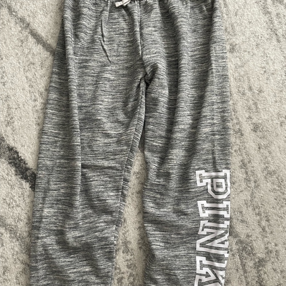 Large PINK Sweatpants - Grey